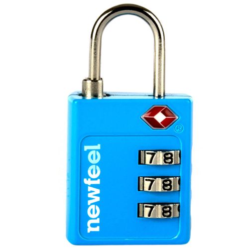 Cadeado com Código TSA - TSA CODE LOCKS BLUE, .