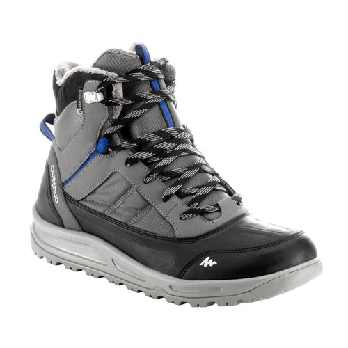 BOTA MASCULINA DE TRILHA NA NEVE IMPERMEÁVEL SH 100 WARM