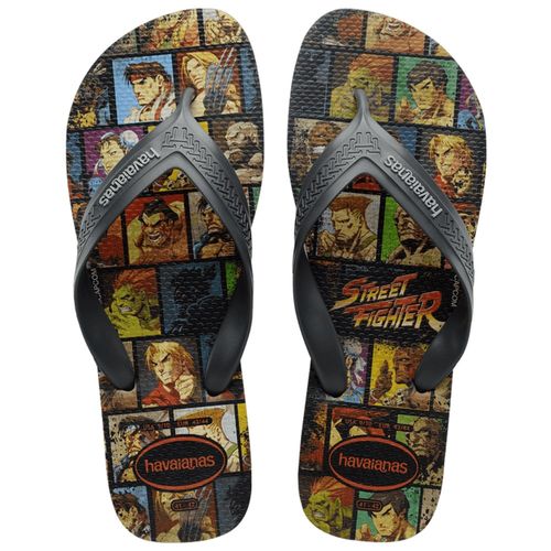 Chinelo Havaianas Top Max Street Fighter Masculino