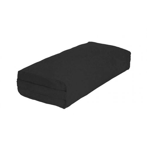 Bolster Retangular -Yoga UNICO / Preto