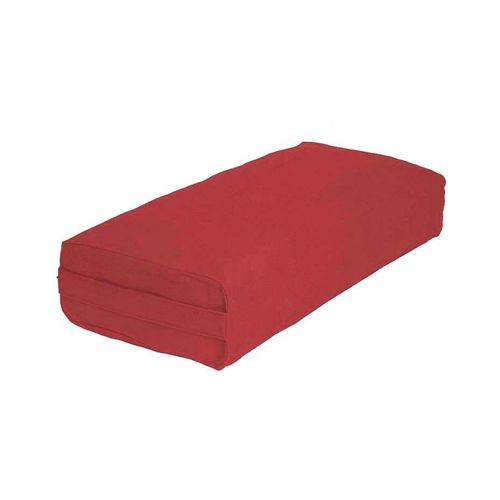 Bolster Retangular -Yoga UNICO / Vermelho