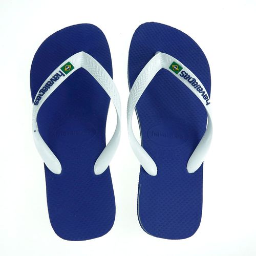 Chinelo Masculino Havaianas - BRASILLOGO 40 / AZUL