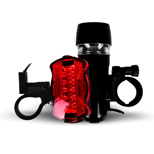 Kit Farol e Lanterna Para Bike Acte Sports Menor preço em Kit Farol e Lanterna Para Bike Acte Sports