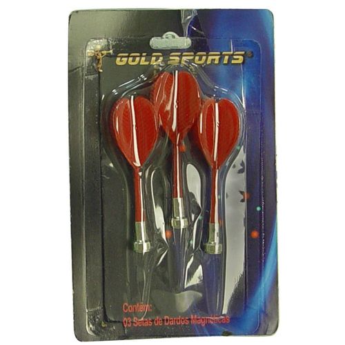 Dardos para alvo magnético Goldsports (x 3) - *SETAS MAGNï¿½TICAS DUNLOP, .