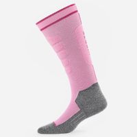 Ski-socks-100-jr-bl-uk-2.5-5---eu-35-38-Rosa-21-24-BR