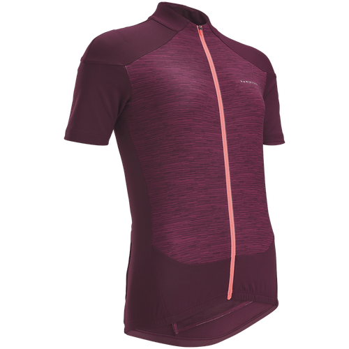 Cycling-ss-jersey-rc500-wmn-flower-2xl-Bordo-GG