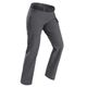 Calca-modulavel-feminina-de-trekking-500-cinza-36--L30-