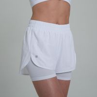 Shorts feminino 2em1 de Treino Cardio 120