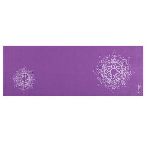 Tapete de Yoga Roxo 61x173cm Macio 4mm Menor preço em Tapete de Yoga Roxo 61x173cm Macio 4mm