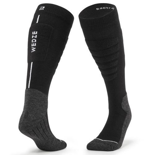 Ski-socks-100-blue-12-14---47-50-Preto-37-40