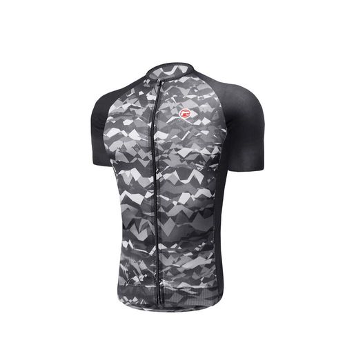 Camisa masculina de ciclismo Correntes