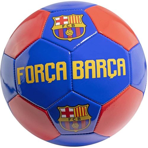 Bola de Futebol Força Barcelona Tam 5, preto, UNICO