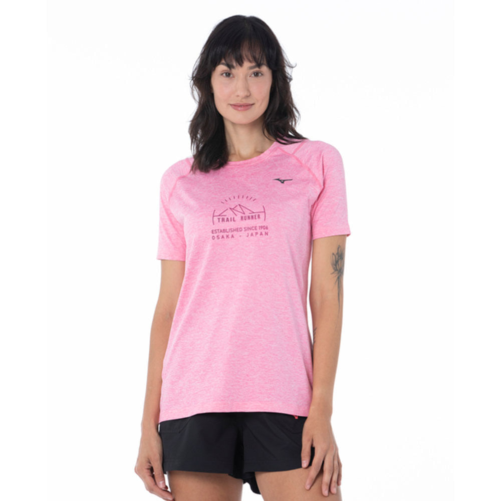 Camiseta de Treino Feminina Mizuno Trail