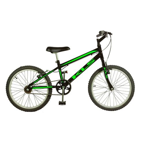 Bicicleta 20 Kls Free Freio V-brake 20 / Preto-Verde