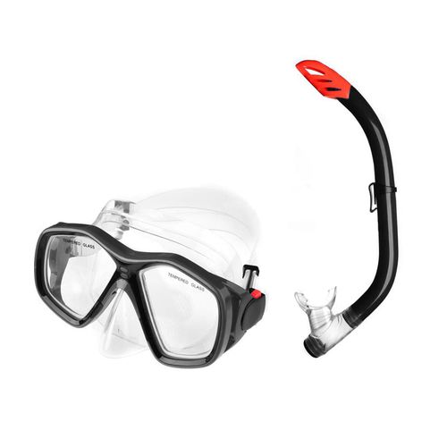 Kit Mergulho Máscara e Snorkel Adulto Preto - ES366 ES366 Menor preço em Kit Mergulho Máscara e Snorkel Adulto Preto - ES366 ES366