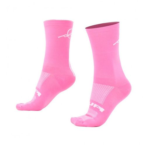 Meia Cano Longo Hupi Heaven - Rosa