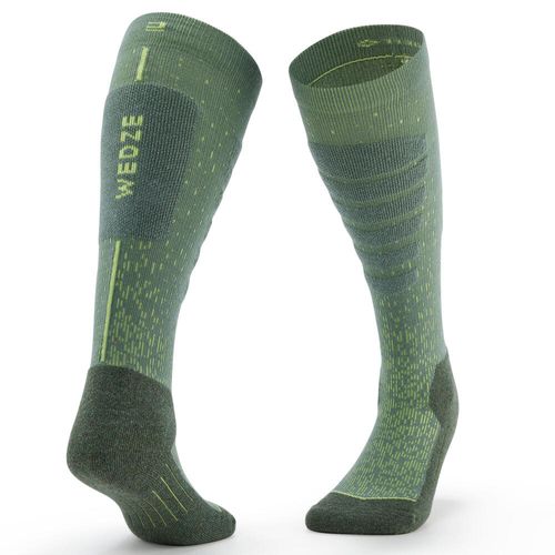 Ski-socks-100-snow-green-8.5-11---43-46-Verde-33-36-BR