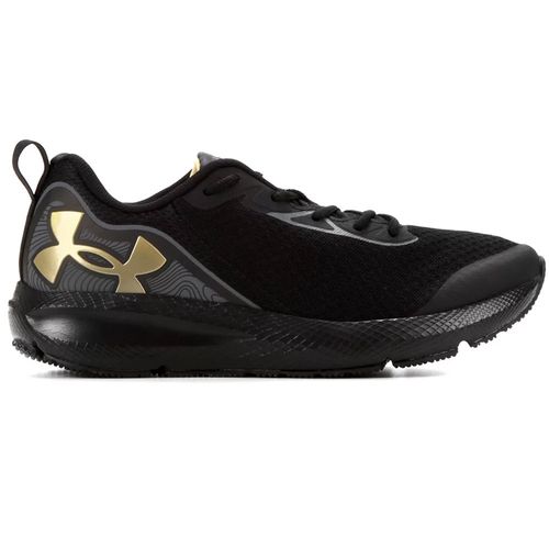 Tênis Under Armour Charged Quest - Masculino - Preto/Dourado