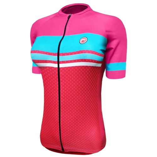 Camisa feminina de ciclismo Brotas