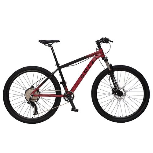 Bicicleta Colli Everest Alumínio Aro 29 Suspensão com Trava no Guidão Freio a Disco Hidráulica 29 / Preto-Vermelho