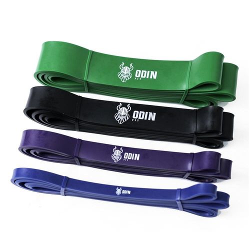 Kit Super Band 4 Intensidades Odin Fit Elasticos Power