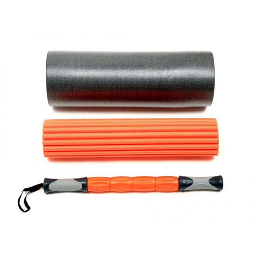 Rolo Liberação Foam Roller 3 Em 1 Miofascial Ativa Odin Fit