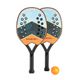 Kit-Raquete-de-Beach-Tennis--em-plastico--BTR-160-laranja-UNICO