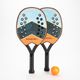 Kit-Raquete-de-Beach-Tennis--em-plastico--BTR-160-laranja-UNICO