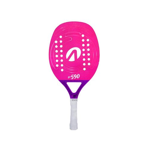 Raquete Beach Tennis Acte Bt590 100% Fibra de Vidro 28 Furos