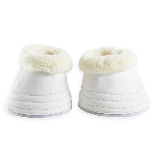 Cloches abertas de carneira sintética hipismo 500