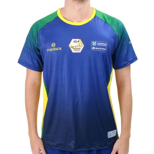 Camiseta maculina Seleção Brasileira de Beach Tennis