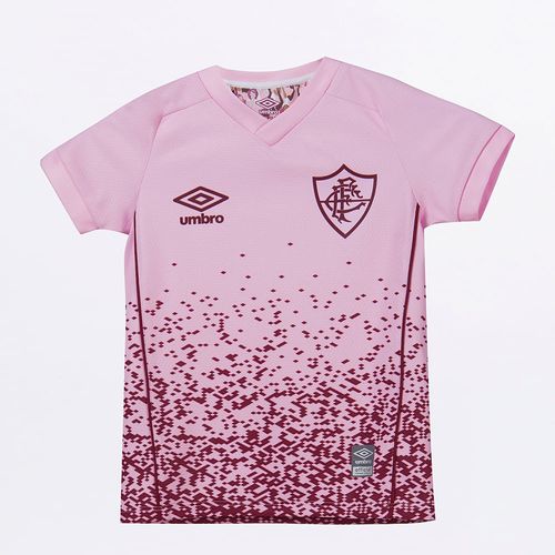 Camisa Infantil Umbro Fluminense Outubro Rosa 2021 Menor preço em Camisa Infantil Umbro Fluminense Outubro Rosa 2021