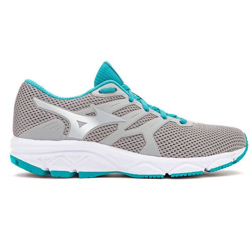 Tênis Mizuno Jet 4 - Feminino - Cinza/Prata