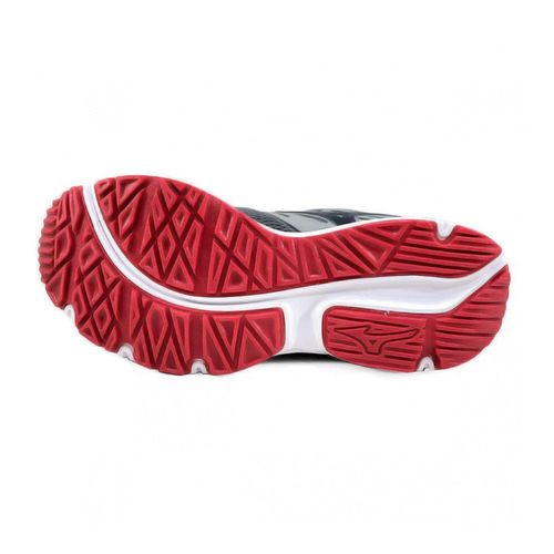 Tênis Mizuno Hawk 3 - Masculino - Cinza/Vermelho