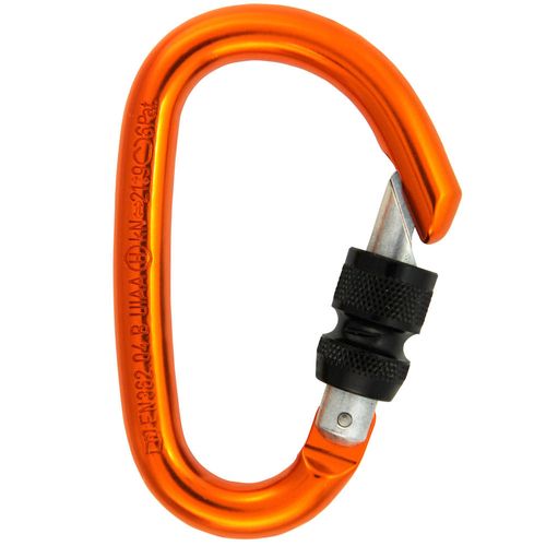 MOSQUETÃO DE ROSCA PARA ESCALADA HMS SPIDER COMPACTO - CARABINER SPIDER HMS VIS, .