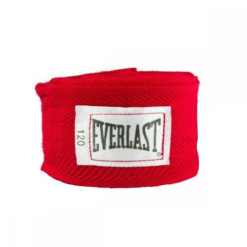 Bandagem Velcro 3m Ajuste Everlast - Vermelho