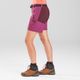 Short-feminino-de-trekking-Trek500-violeta-34