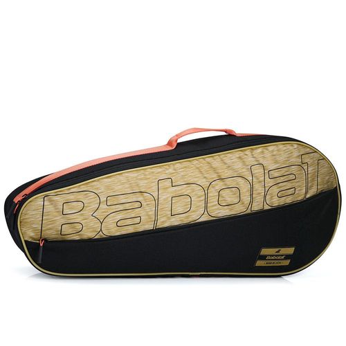 Raqueteira Babolat Club X3 Preta e Bege