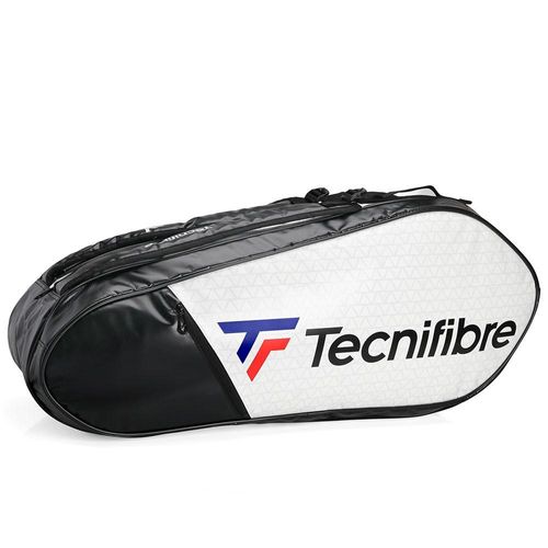 Raqueteira Tecnifibre Tour RS Endurance 6R Preta e Branca