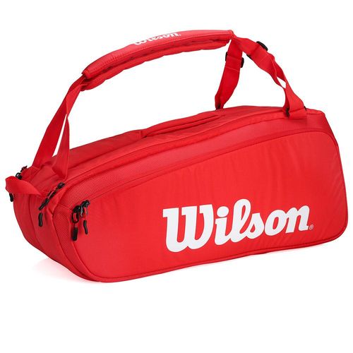 Raqueteira Wilson ESP Super Tour X9 Vermelha