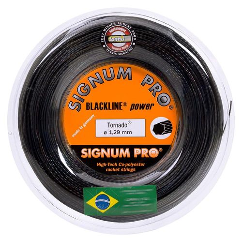 Corda Signum Pro Tornado 1.29mm Preta Rolo com 200 metros