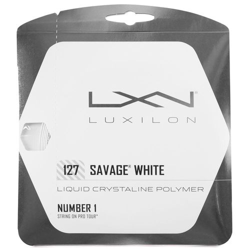 Corda Luxilon Savage 16L 1.27mm Branca - Set Individual