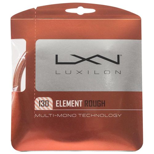 Corda Luxilon Element Rough 17L 1.30mm Marrom - Set Individual