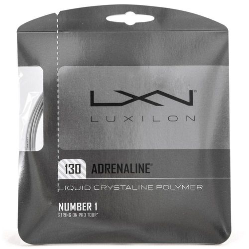 Corda Luxilon Adrenaline 1.30mm Prata - Set Individual