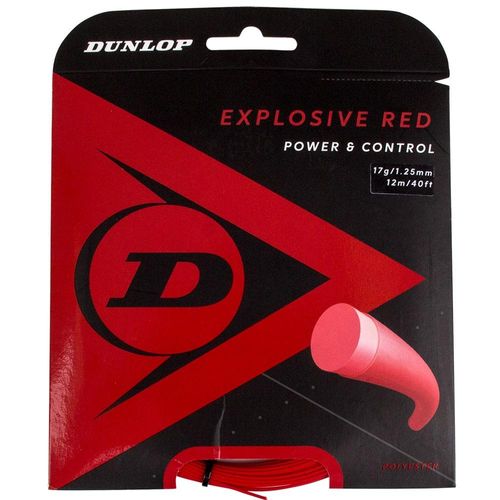 Corda Dunlop Explosive Red 17L 1.25mm Vermelha Set Individual