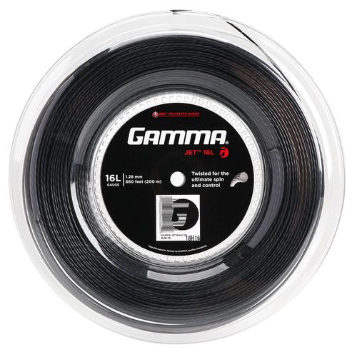 Corda Gamma Jet 16L 1.28mm Preta - Rolo com 200 metros