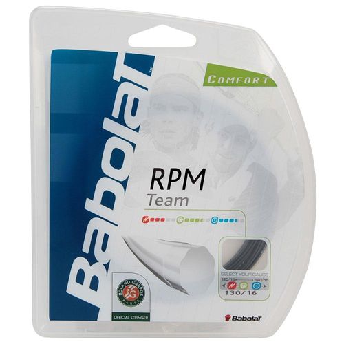 Corda Babolat RPM Team 16L 1.30mm Preta - Set Individual