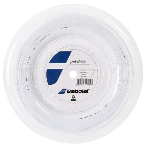 Corda Babolat Synthetic Gut 16L 1.30mm Branca Rolo com 200 metros