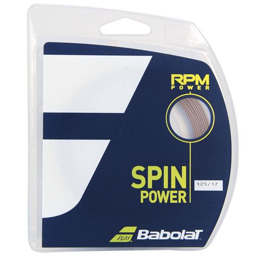 Corda Babolat RMP Power 17L 1.25 mm Marrom - Set Individual