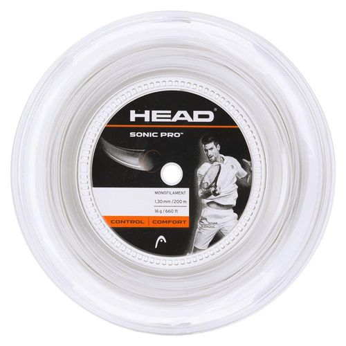 Corda Head Sonic Pro 16L 1.30mm Branca Rolo com 200 metros